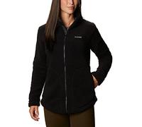 Columbia West Bend Full Zip Chaqueta, Negro, S para Mujer