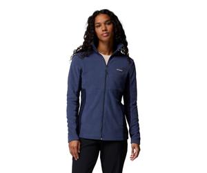 Columbia Women's Basin Trail 3 Full Zip, Nocturnal/Dark Nocturnal, XL