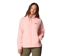 Columbia Women's Benton Springs Full Zip, Full Zip Fleece Jacket, Pink Sand, XXL