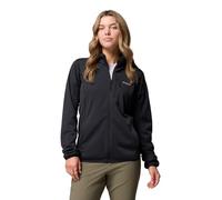 Columbia Women's Essential Hike Grid Fleece Full Zip, Full Zip Fleece Jacket, Black, X-Small