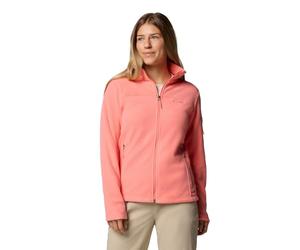 Columbia Women's Fast Trek 2 Jacket, Full Zip Fleece Jacket, Alpenglow, XS