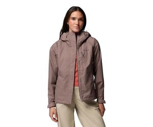 Columbia Women's Hikebound 2 Jacket, Waterproof Rain Jacket, Iron, X-Small
