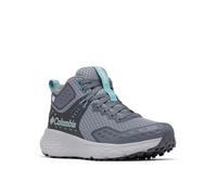 Columbia Women's Konos TRS Outdry Mid, Waterproof Mid Rise Trekking and Hiking Boots, Ti Grey Steel/Teal, 4