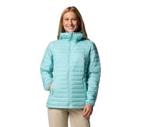 Columbia Women's Silver Falls 2 Hooded Jacket, Hooded Puffer Jacket, Spray, XXL