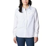Columbia Women's Silver Ridge 3.0 EUR Long Sleeve Long Sleeve Shirt, White, Size XS