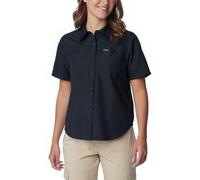 Columbia Women's Silver Ridge 3.0 Short Sleeve, Short Sleeve Shirt, Black, XL