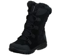 Columbia womens Snow Boot, Black, Columbia Grey, 6 Wide US