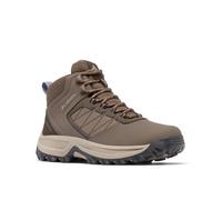 Columbia Women's Transverse Hike Waterproof, Waterproof Mid Rise Trekking and Hiking Boots, Mud/New Moon, 9