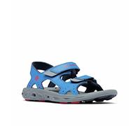 Columbia Youth Techsun Vent Sandalias De Senderismo Y Trekking para Unisex niños, Azul (Stormy Blue x Mountain Red), 34 EU