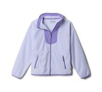 Columbia Youth Unisex Sequoia Grove Full Zip Fleece, Full Zip Fleece Jacket, Snowdrift/Paisley Purple, XXS
