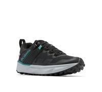 Columbia Women's Facet 75 Outdry, Waterproof Low Rise Trekking and Hiking Shoes, Black/Teal, 7.5