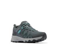 Columbia Women's Peakfreak 2 Outdry, Waterproof Low Rise Trekking and Hiking Shoes, Graphite/Teal, 5.5