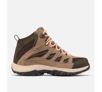 Columbia - Zapatillas caminar impermeables de media caña Crestwood™ II - Marrón - Talla 39.5 EU - Mujer