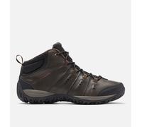Columbia - Zapatillas caminar impermeables de piel de media caña Woodburn™ III Omni-Heat™ - Marrón - Talla 47 EU - Hombre