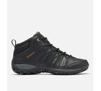 Columbia - Zapatillas caminar impermeables de piel de media caña Woodburn™ III Omni-Heat™ - Negro - Talla 44.5 EU - Hombre