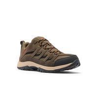 Columbia Zapatillas de Senderismo Crestwood para Hombre, marrón Camuflaje, Heatwave, 10 Wide