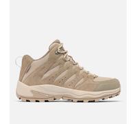 Columbia - Zapatillas de senderismo Mujer - Redmond IV Mid Waterproof Wet Sand Granite Purple para Mujer de Cuero - Talla 39,5 - Beige Beige 39.5