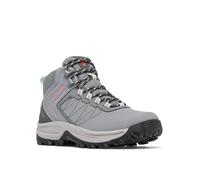 Columbia Zapato Impermeable Transverse Hike para Mujer, Titanium Grey Steel Juicy, 38 EU