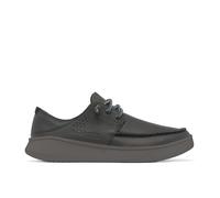 Columbia Zapatos de Senderismo de Cuero para Hombre, Negro, Gris Oscuro, 44 EU