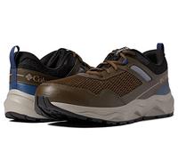 Columbia Zapatos de senderismo Plateau para hombre, Verde oliva/hervidor, 9 Wide