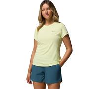 COLUMBIA Zero Rules Light Ss Crew W - Mujer - Amarillo - talla M- modelo 2026