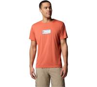 COLUMBIA Zero Rules Light Ss Graphic Crew - Hombre - Narnaja - talla XL- modelo 2025