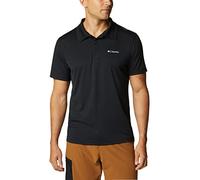 Columbia Zero Rules Polo Shirt - Camiseta para Hombre, Color Negro, Talla M
