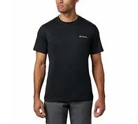 Columbia Zero Rules Short Sleeve Shirt - Camiseta para Hombre, Color Negro, Talla XL