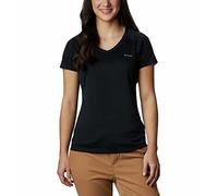 Columbia Zero Rules Short Sleeve Shirt - Camiseta para Mujer, Color Negro, Talla L