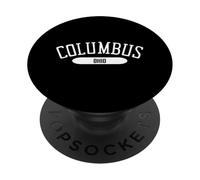 Columbus Camisa Estilo Clásico Columbus Ohio OH PopSockets PopGrip Adhesivo