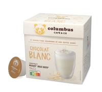 Columbus | Chocolate blanco caliente - 12 cápsulas para Dolce Gusto