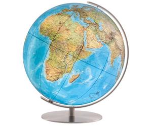 Columbus Globo terráqueo Duo Edelstahl (matt) 34cm
