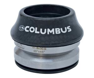 Columbus juego de dirección Compass 1 1/8" Carbon negro