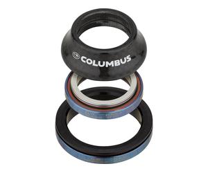 Columbus juego de dirección Compass 1,5" Carbon Ceramic negro