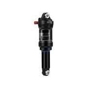 Columna Amortiguador Amortiguador Aire Ajustable Bicicleta Montaña 165 Mm 190 Mm Aleación Patinete MTB Plegable Parte Trasera Para Ciclismo Amortiguadores Amortiguador(190mm Silver)