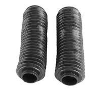 Columna Amortiguador Para CQR ATV Dirt Bike Fork Boots Motorcycle Fork Boots 1 Par Black Motorcycle Front Horquilla Tubes Boots Rubber Sleeve Shock Cover Amortiguadores Amortiguador