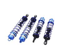 Columna Amortiguador Para HPI Para TROPHY Para FLUX 107016 1/8 RC Racing Car Para Truggy ZD Amortiguador Delantero Trasero Suspensión Metal Amortiguadores Amortiguador(Rear front Blue2)