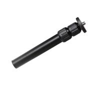 Columna central telescópica de aluminio con 3 secciones ajustables para soportes de cámara, compatibilidad de 1/4 pulgadas, 3/8 pulgadas, postes de extensión de cámara de múltiples secciones