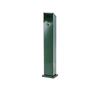 Columna combinada con cenicero VAR, capacidad 5 l, A x H x P 180 x 1150 x 150 mm