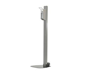 Columna con dispensador universal y palanca para bote euronorma de 0,5 litros