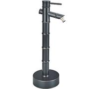 Columna de agua anticongelante for exteriores, resistente a las heladas, for jardín, con soporte for grifo Patio(52cm/20in)