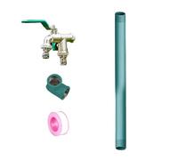 Columna de Agua con Grifo, Columna de Agua para jardín Exterior de Acero Inoxidable 304 con Grifo, Grifo de Agua Vertical para Montaje en Suelo, Elemento Decorativo de jardín Verde Duradero