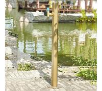 Columna de Agua de jardín a Prueba de heladas: Grifo Exterior anticongelante, Toma de Agua Vertical, Soporte Independiente para Manguera para protección Invernal y fácil Acceso al Agua.