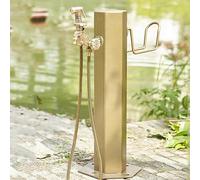 Columna de Agua de jardín a Prueba de heladas - Grifo Exterior, Llave de Agua anticongelante, Soporte Vertical para Agua para un Uso confiable en Invierno - Diseño Duradero e Independiente p