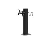 Columna de agua de jardín al aire libre, poste de agua independiente con grifo, 86.1 cm, columna de suministro de agua estilo boca de incendios para jardín, patio y patio trasero