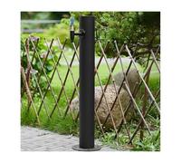Columna de agua de jardín con grifo y dispensador de fuente para uso decorativo al aire libre
