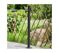 Columna de agua de jardín con grifo y dispensador de fuente para uso decorativo al aire libre