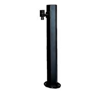 Columna de agua de jardín de acero inoxidable, grifo vertical al aire libre, dispensador de agua anticongelante para jardín, grifo de granja