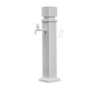 Columna de agua de jardín independiente con grifo, poste de grifo anticongelante para riego y lavado, ideal para patio, granja y pasto