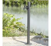Columna de Agua de jardín Vertical cilíndrica de Acero Inoxidable 304,Grifo de Agua con Columna de Agua para jardín,Fuente de Agua a Prueba de heladas para hidrante de jardín al Aire Libre